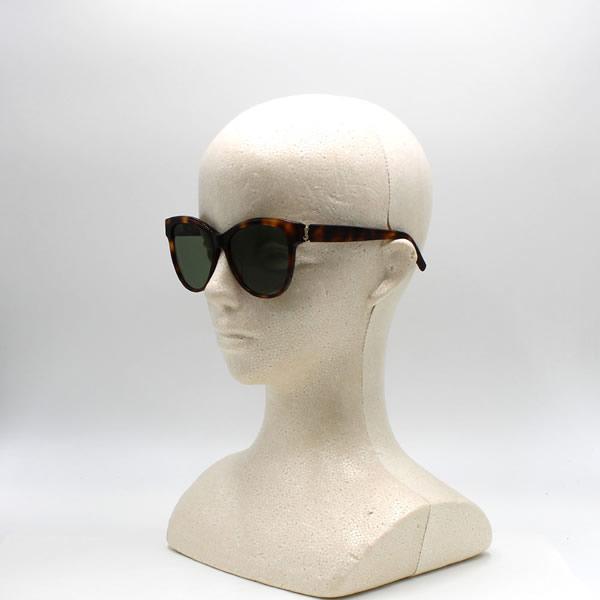 国内正規品 サンローラン SLM107K 003 サングラス グリーン ハバナ SAINT LAURENT - 国内正規品 サンローラン SLM107K 003 サングラス