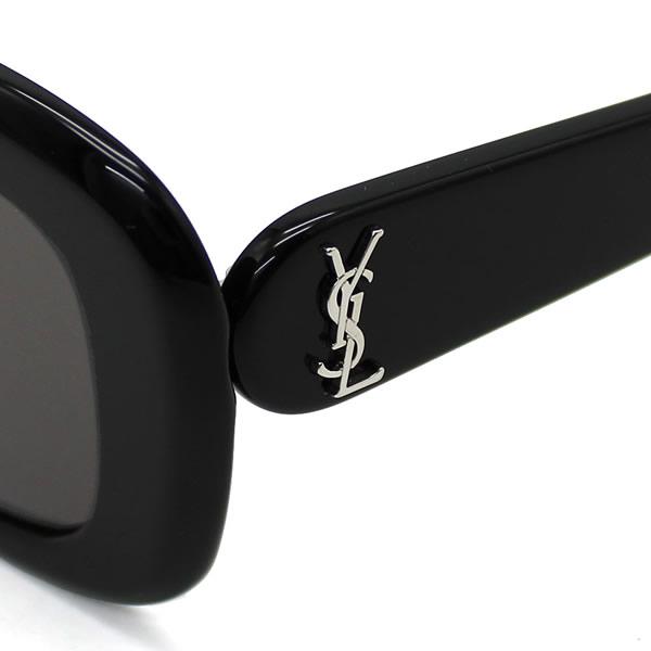 並行輸入品 サンローラン サングラス SAINT LAURENT SL M130/F-001 SLM130F-001 アジアンフィット メンズ レディース ユニセックス ブラックの画像