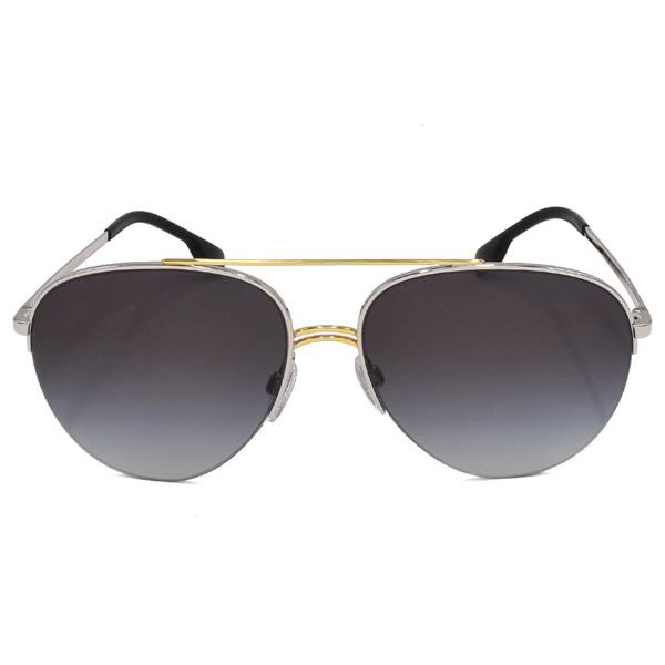 BURBERRY サングラス 0BE3113 13038G 59 シルバー/ゴールド BURBERRY バーバリー サングラス 0BE3113 13038G 59 メンズ