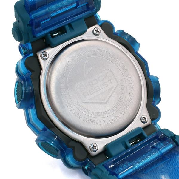 スケルトンブルー　Gショックレアモデル　GA-900SKL-2A G-SHOCK レアモデル GA-900SKL-2A スケルトンブルー Gショック