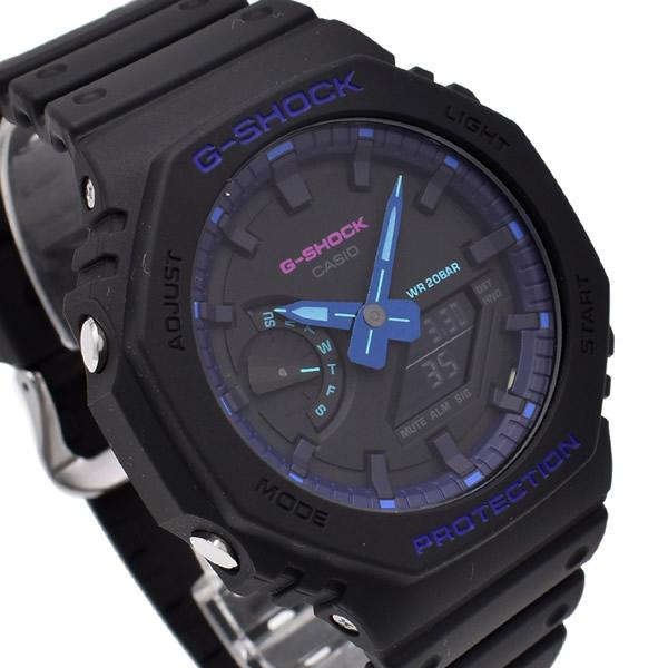 G-SHOCK カシオ 腕時計 CASIO Gショック GA-2100VB-1A ANALOG-DIGITAL