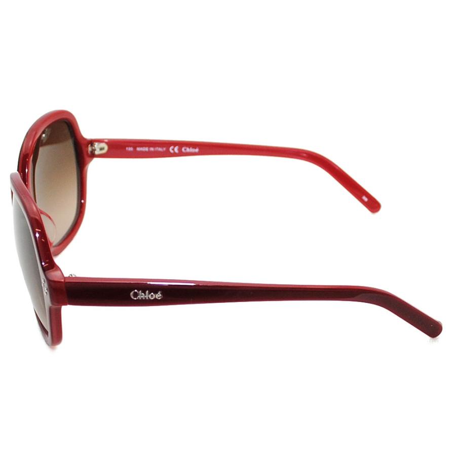 Chloe クロエ サングラス レディース レッド CE631S-613 Chloe クロエ サングラス CE631S-613 アジアンフィット UVカット