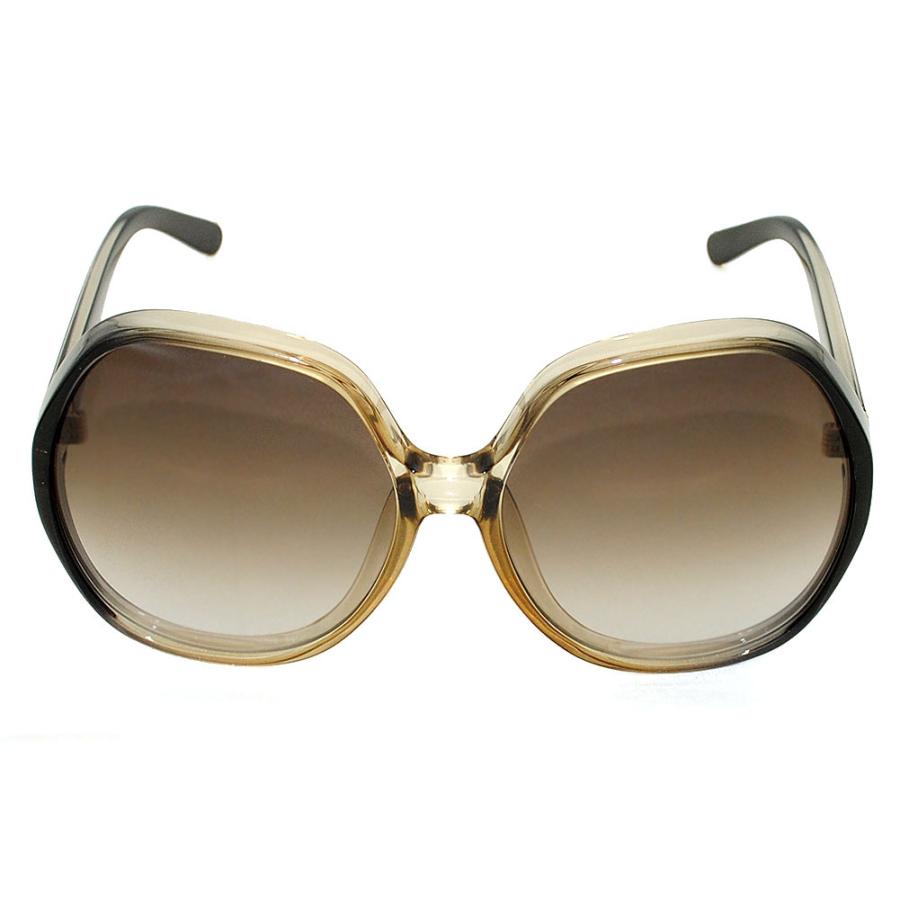 Chloe サングラス CE723SA-040 ブラック/クリア UVカット Chloe クロエ サングラス CE723SA-040 アジアンフィット UV