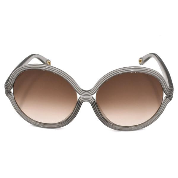 クロエ Chloe サングラス アジアンフィット UVカット CE742SA-035 レディース クリアグレー+ブラウングラデーション紫外線対策 サングラ Chloe（クロエ） サングラス Chloe CE742SA-035 サングラス アジアン
