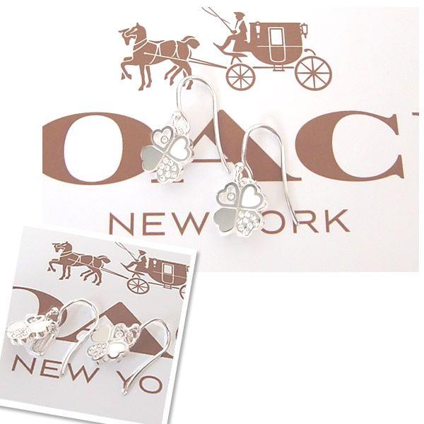 COACH（コーチ） ハート クローバー ピアス ブレスレット シルバー 