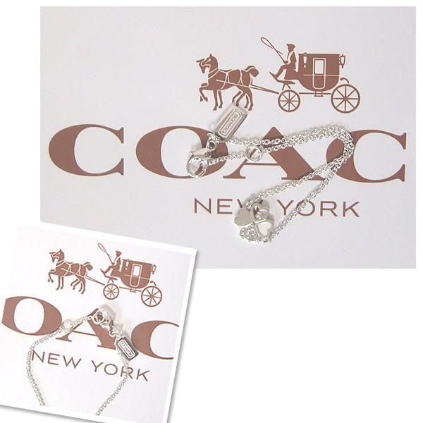 COACH（コーチ） ハート クローバー ピアス ブレスレット シルバー 