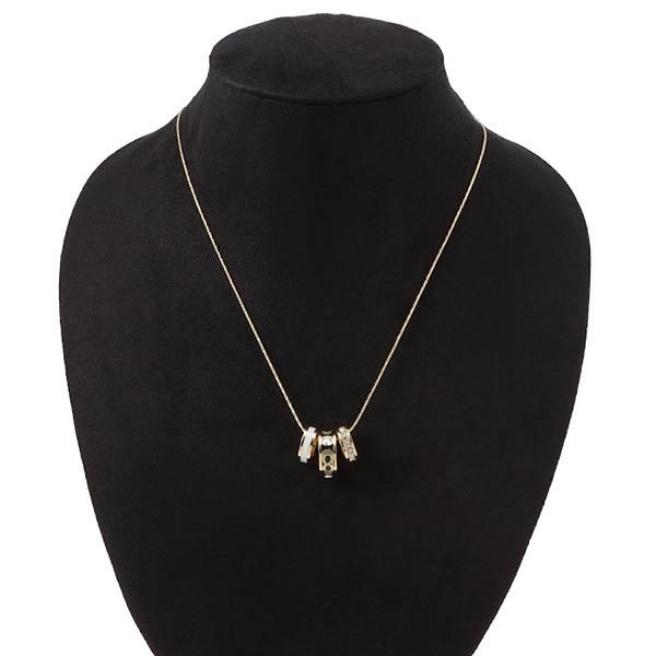 COACH コーチ ネックレス 89252 GD-BK シグネチャー トリオ