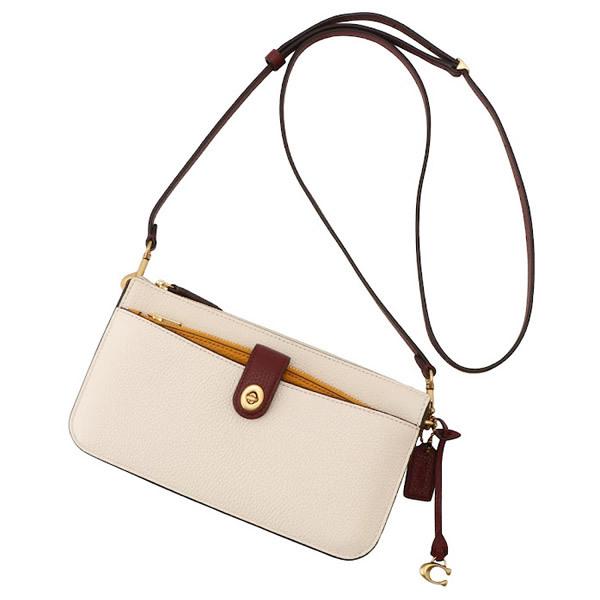 コーチ ハンドバッグ ポーチ マルチカラー パッチワーク フォーマル