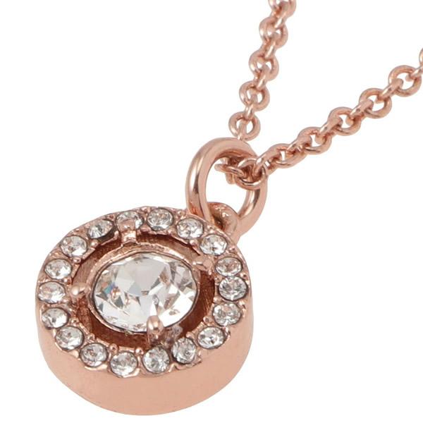 COACH コーチ ネックレス C9326 Q62 ハロー パヴェ リング