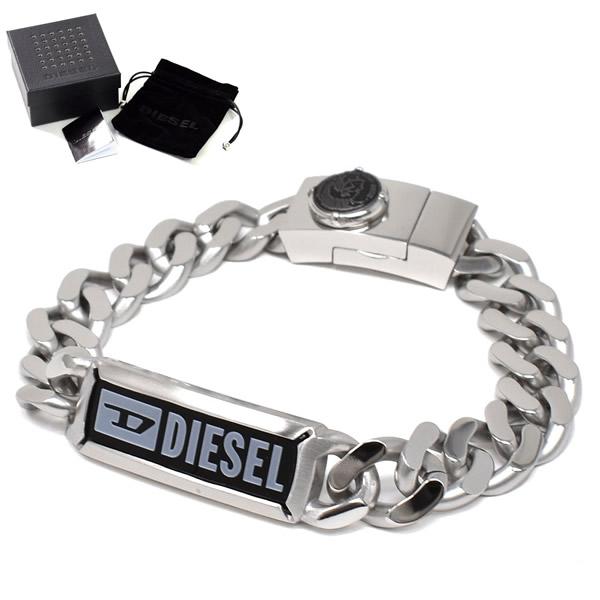 ディーゼル ブレスレット DIESEL DX1243040 AGATE BRACERET アクセサリー メンズ レディース シルバー :mp