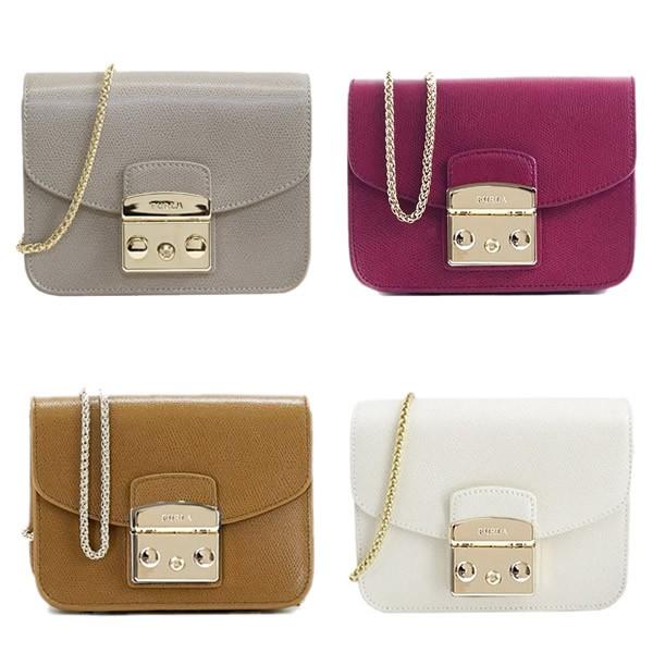 フルラ バッグ FURLA メトロポリス ショルダーバッグ BGZ7 851171 903824 851169 820677 SABBIA AMARENA NOCE PETALO 白｜marcoplus