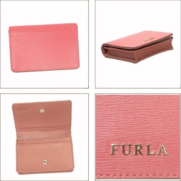 2016 春夏 新作 FURLA フルラ カードケース パスケース 定期入れ BABYLON BUSINESS CARD CASE PO92 ピンク ブルー｜marcoplus｜02