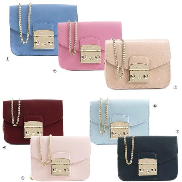 フルラ バッグ FURLA METROPOLIS BGZ7 メトロポリス ショルダーバッグ ブルー ピンク レッド 914336 920313