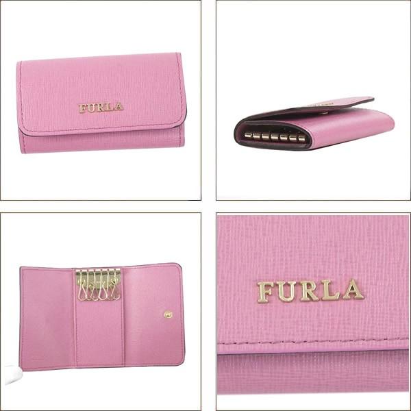 新品 FURLA フルラ 定価13,200円　4連キーケース パープルベージュ フルラ FURLA キーケース 4連キーケース キーリング WR00436