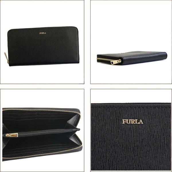 FURLA BABYLON ラウンドファスナー 長財布 ブラック 黒 FURLA フルラ 長財布 バビロン ラウンドファスナー長財布