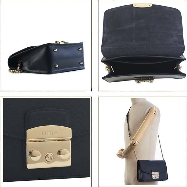 フルラ バッグ FURLA ショルダーバッグ METROPOLIS S CROSSBODY BNF8 メトロポリス ブラック ブルー ピンク