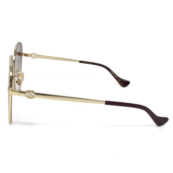 グッチ GUCCI サングラス アジアンフィット GG1089SA 002 メンズ レディース ユニセックス ゴールド＋ブラウングラデーションサングラス GUCCI（グッチ） サングラス GUCCI GG1089SA-002 サングラス アジアン