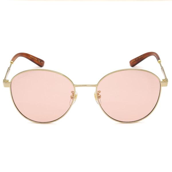 GUCCI サングラス GG0853SKゴールドフレーム　ピンク　オレンジ GUCCI（グッチ） サングラス GUCCI GG0853SK-005 サングラス アジアン