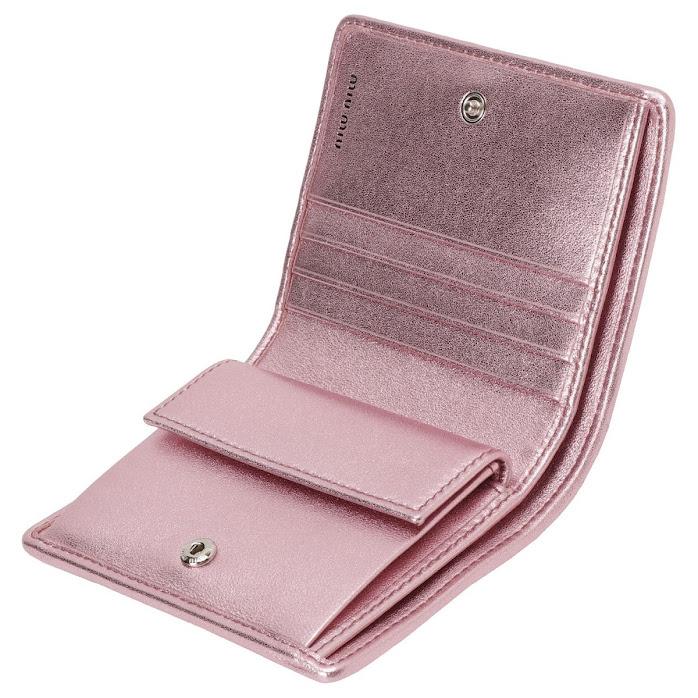 miu ミュウミュウ 財布 MIUMIU MIU 二つ折り財布 折り畳み