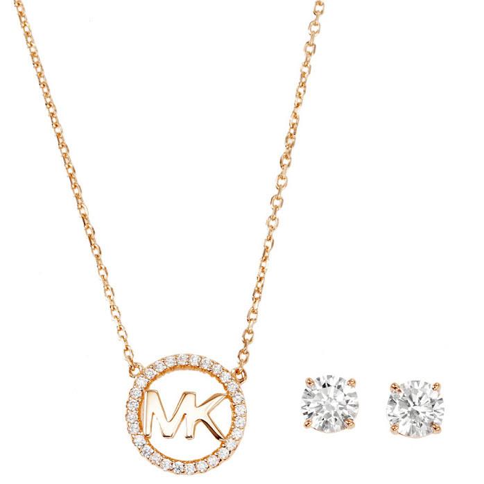 MICHAEL KORS マイケルコース ネックレス ピアス セット
