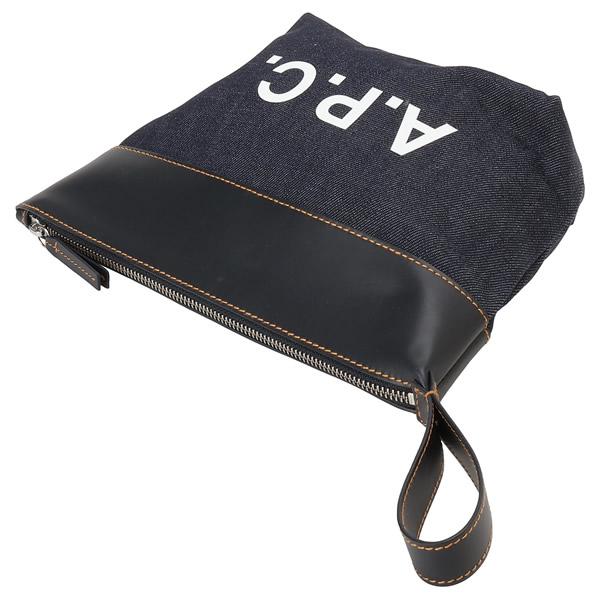 A.P.C. アーペーセー ハンドポーチ CODDP M63526 IAK DARK NAVY APC 
