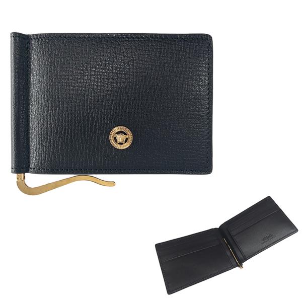 VERSACE ヴェルサーチ 二つ折り財布 小銭入れ無し DPU5978 1A10544 