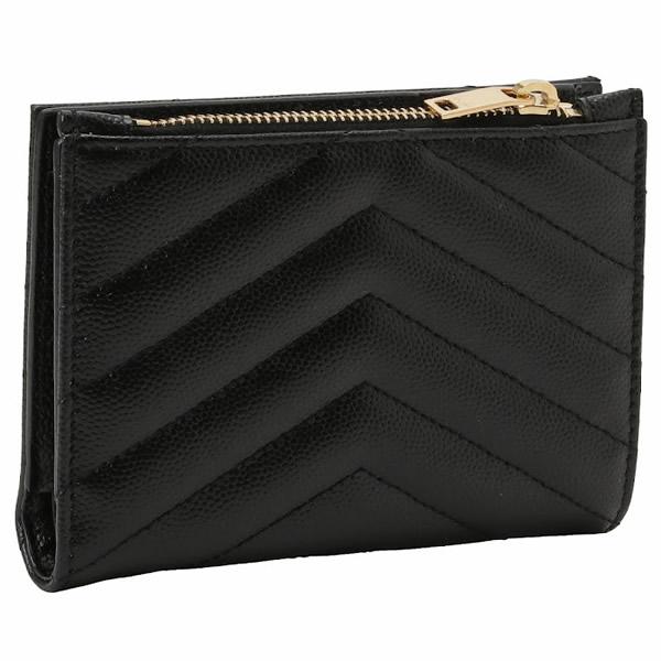 SAINT LAURENT サンローラン　ミニウォレット ラウンドファスナー SAINT LAURENT サンローラン 長財布 カサンドラ ジップ