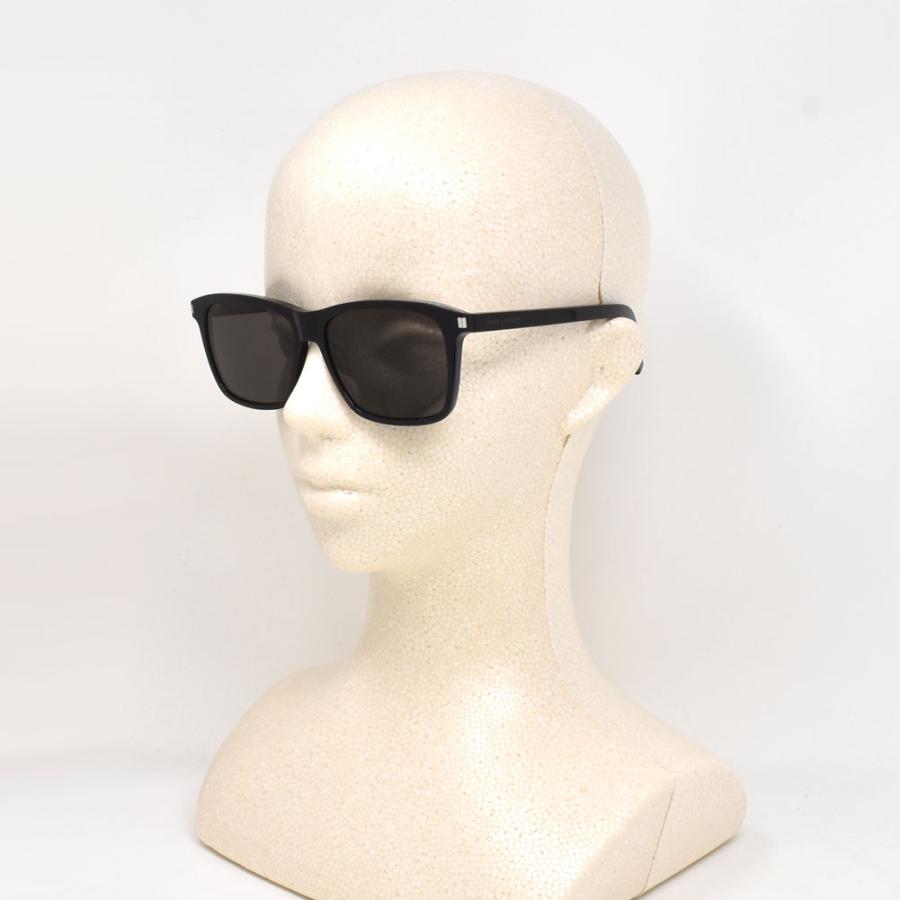 SAINT LAURENT サンローラン サングラス SL 339 ブラック クリアブラック プラスチック ユニセックス 美品【本物保証】 SAINT LAURENT サンローラン サングラス SL 339 001 アジアンフィット