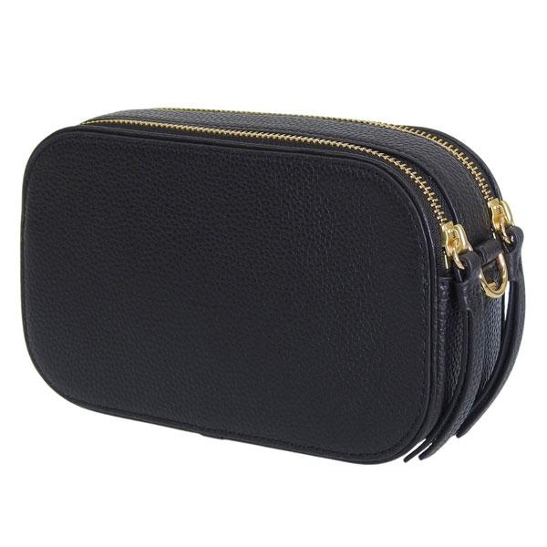 並行輸入品 Tory Burch トリーバーチ ショルダーバッグ MILLER MINI CROSSBODY BAG 171956 001 ミラー ミニ レザー ブラックの画像