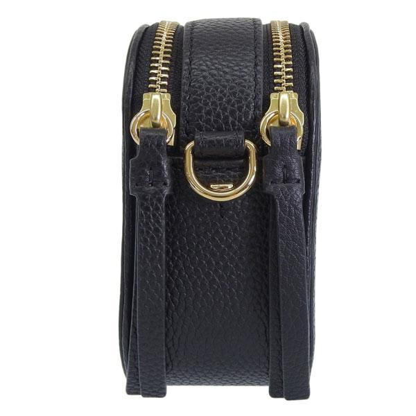 並行輸入品 Tory Burch トリーバーチ ショルダーバッグ MILLER MINI CROSSBODY BAG 171956 001 ミラー ミニ レザー ブラックの画像
