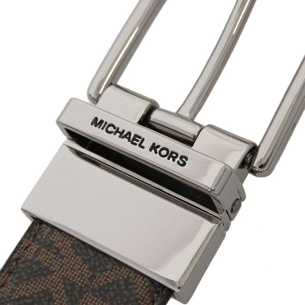 並行輸入品 Michael Kors マイケルコース ベルト 36R4LBLY4B リバーシブル アウトレット シグネチャー 4IN1 MK BLT BRNBLK ブラウン_5
