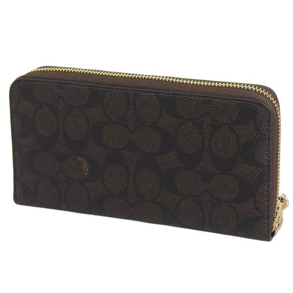 COACH（コーチ） 並行輸入品 ラウンドファスナー長財布 アウトレット