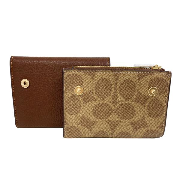 COACH（コーチ） 並行輸入品 二つ折り財布 折り畳み アウトレット ミニ 