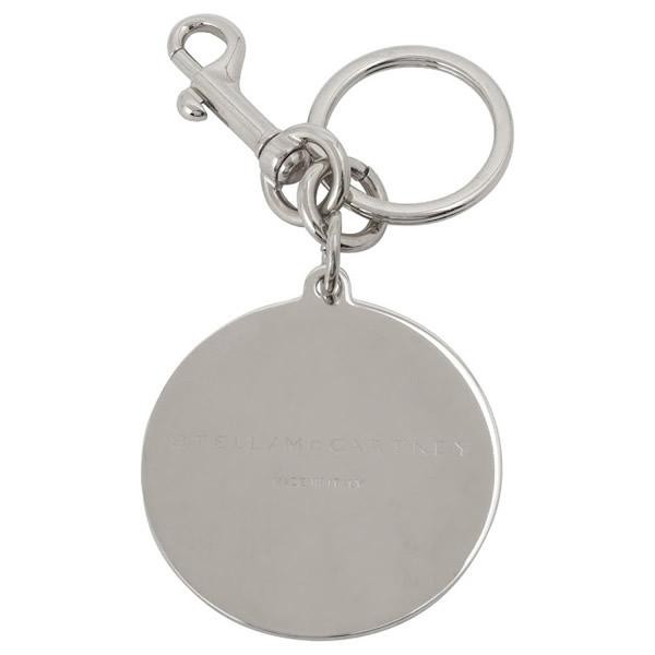 ステラマッカートニー　バック　チャーム　ホワイト　ロゴ　キー リング　鏡　アクセ Stella McCartney（ステラ・マッカートニー） キーリング キーホルダー