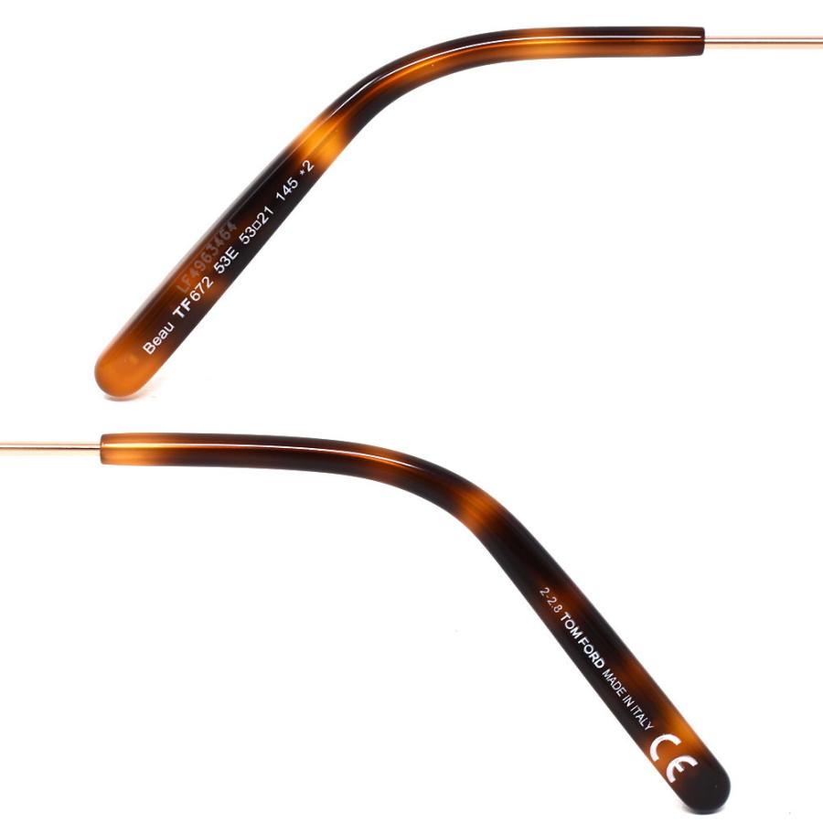 TOM FORD（トムフォード） サングラス TOM FORD FT0672-53E-53 Beau