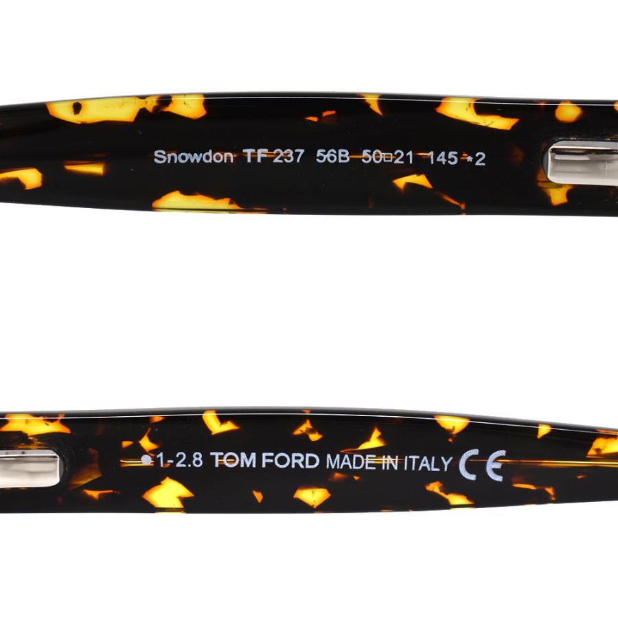 TOM FORD トムフォード サングラス FT0237-56B-50 SNOWDON スノードン  