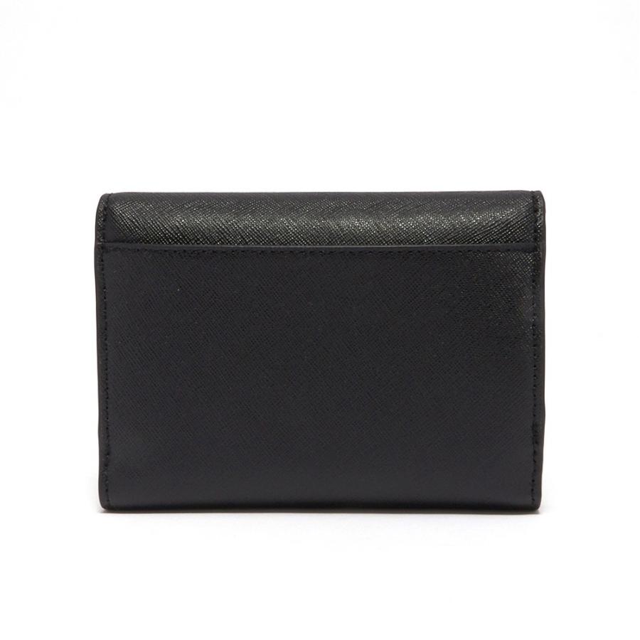 TORY BURCH トリーバーチ 三つ折り財布 ROBINSON MEDIUM WALLET ブラック[並行輸入品] TORY BURCH（トリーバーチ） 三つ折り財布 折りたたみ ROBINSON MEDIUM