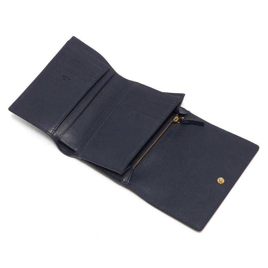 TORY BURCH トリーバーチ 三つ折り財布 ROBINSON MEDIUM WALLET ブラック[並行輸入品] TORY BURCH（トリーバーチ） 三つ折り財布 折りたたみ ROBINSON MEDIUM