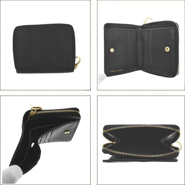 Tory Burch トリーバーチ 財布 二つ折り財布 ブラック TORY BURCH トリーバーチ 財布 二つ折り財布 レディース キラ