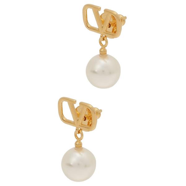 VALENTINO ヴァレンティノ ピアス 1W2J0E36 UXM 0O3 Vロゴ