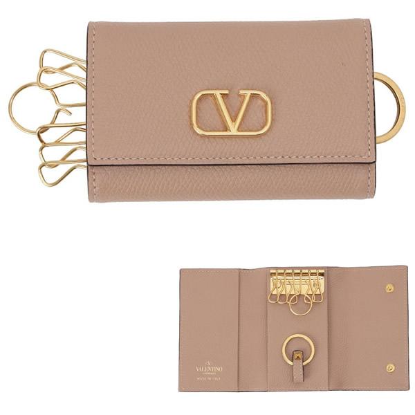 VALENTINO キーケース 小物入れ ピンク VALENTINO（ヴァレンティノ） キーケース VALENTINO 6連キーケース