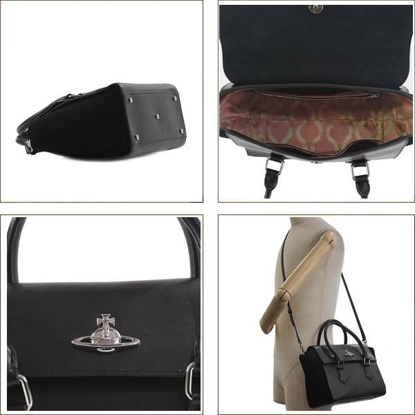 ヴィヴィアンウエストウッド バッグ Vivienne Westwood ハンドバッグ ショルダーバッグ 2way 42020035 MATILDA  MEDIUM HANDBAG ブラック レッド BLACK RED 黒 赤