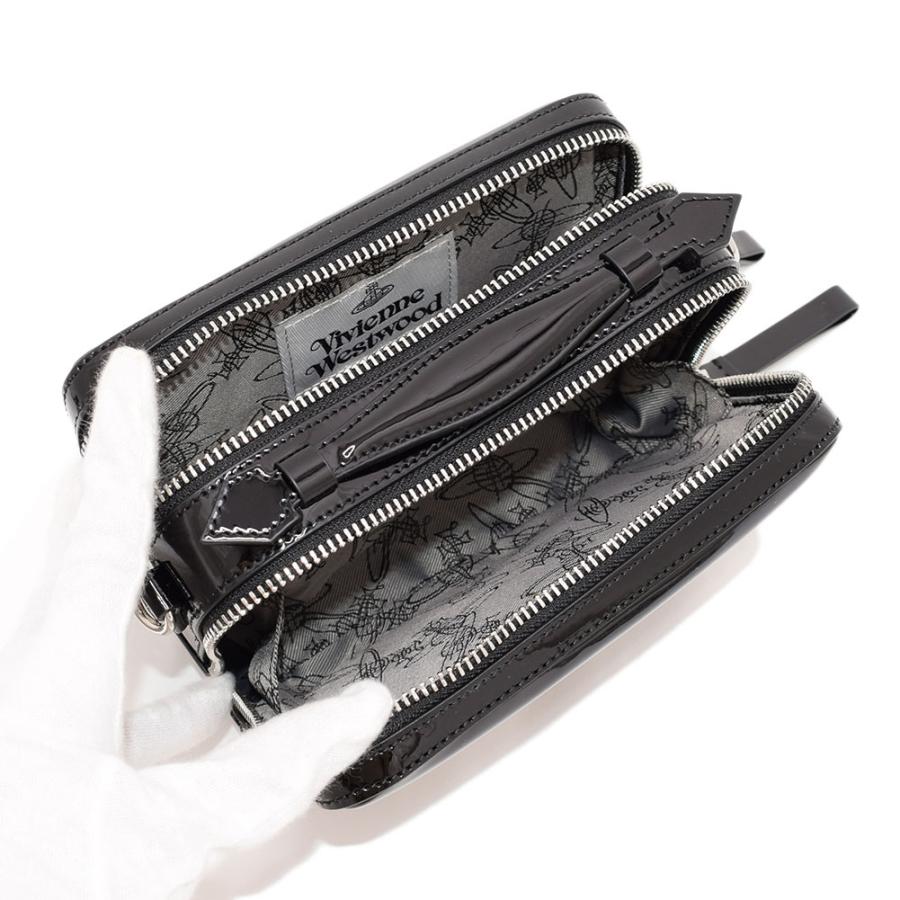 ヴィヴィアンウエストウッド バッグ Vivienne Westwood カメラバッグ ショルダーバッグ ポーチ Johanna Camera Bag 44020074 01029 N401 BLACK ブラック 0cm Camera Bag