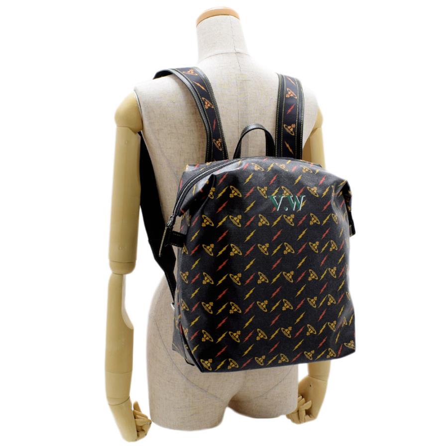 ヴィヴィアンウエストウッド バッグ Vivienne Westwood バックパック デイパック リュック Colette Rucksack 43010032 40239 ブラック BLACK N301 黒｜marcoplus｜05