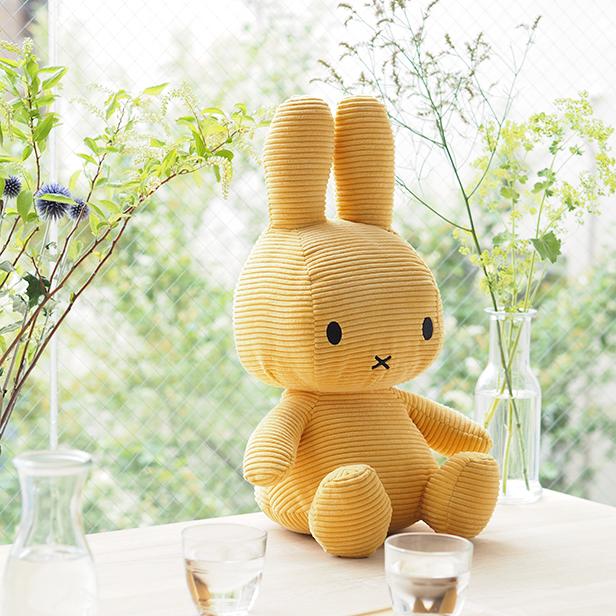 正規品　認証コード付き スターバックス ミッフィー ぬいぐるみ 50cm 公式ショップ)コーデュロイぬいぐるみ ミッフィー50cm BON TON TOYS