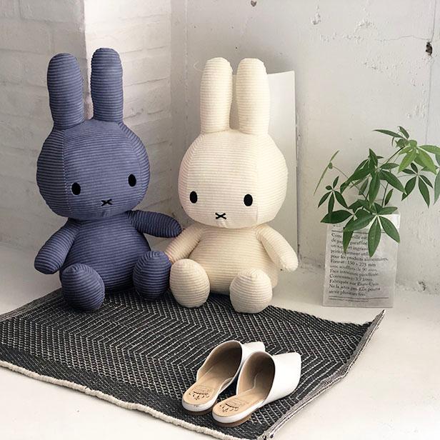 公式ショップ)コーデュロイぬいぐるみ ミッフィー50cm BON TON TOYS