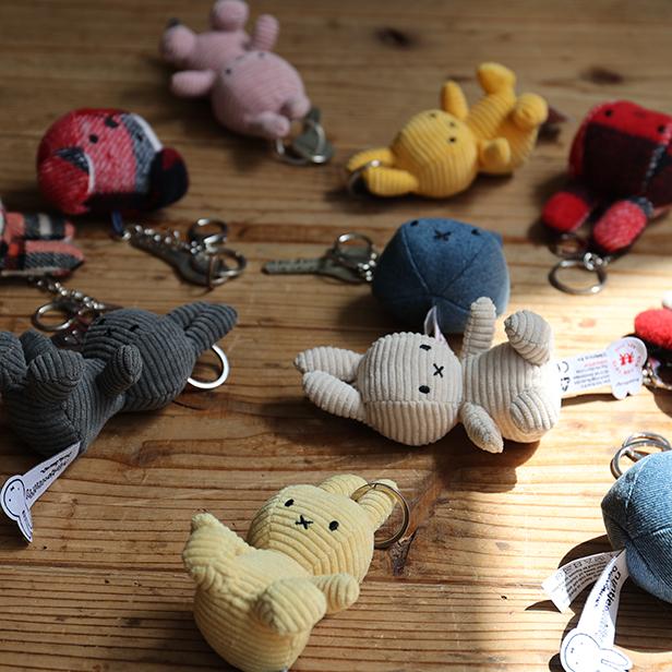 (公式ショップ)コーデュロイキーチェーン ミッフィー　BON TON TOYS MiffyCorduroy Keychain｜marcsstore｜23