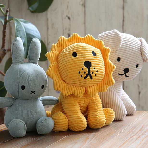 公式ショップ)スタイリッシュなデニム生地のぬいぐるみ ミッフィー BON