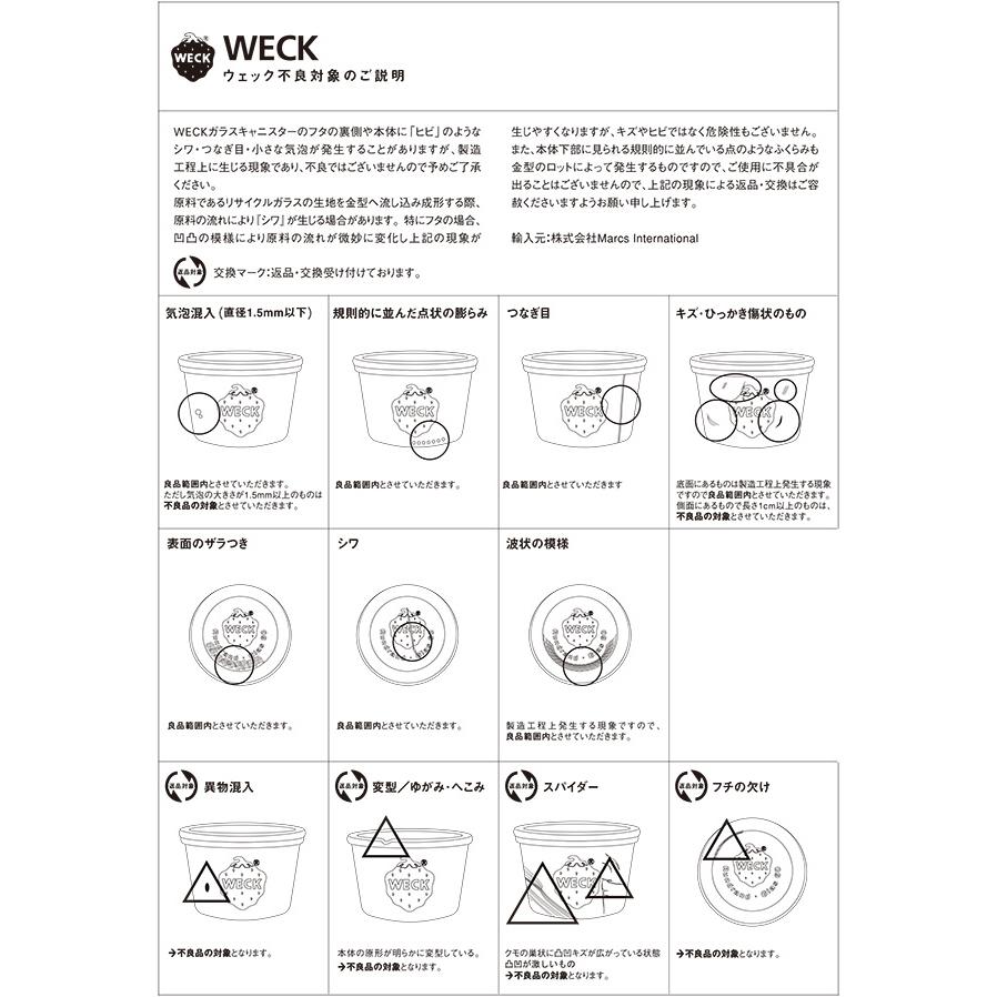 (公式ショップ)WECK MOLD SHAPE 80ml　キッチンで大活躍の人気サイズ　 |  | 10
