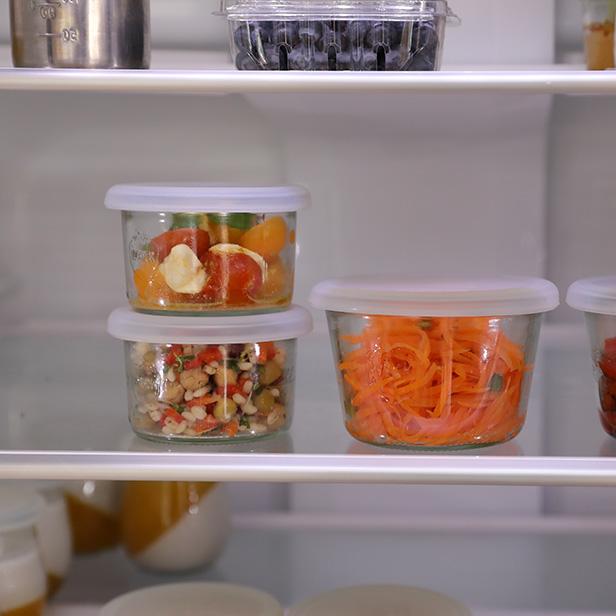 公式ショップ)WECK MOLD SHAPE 170ml 冷蔵庫でも整理しやすい